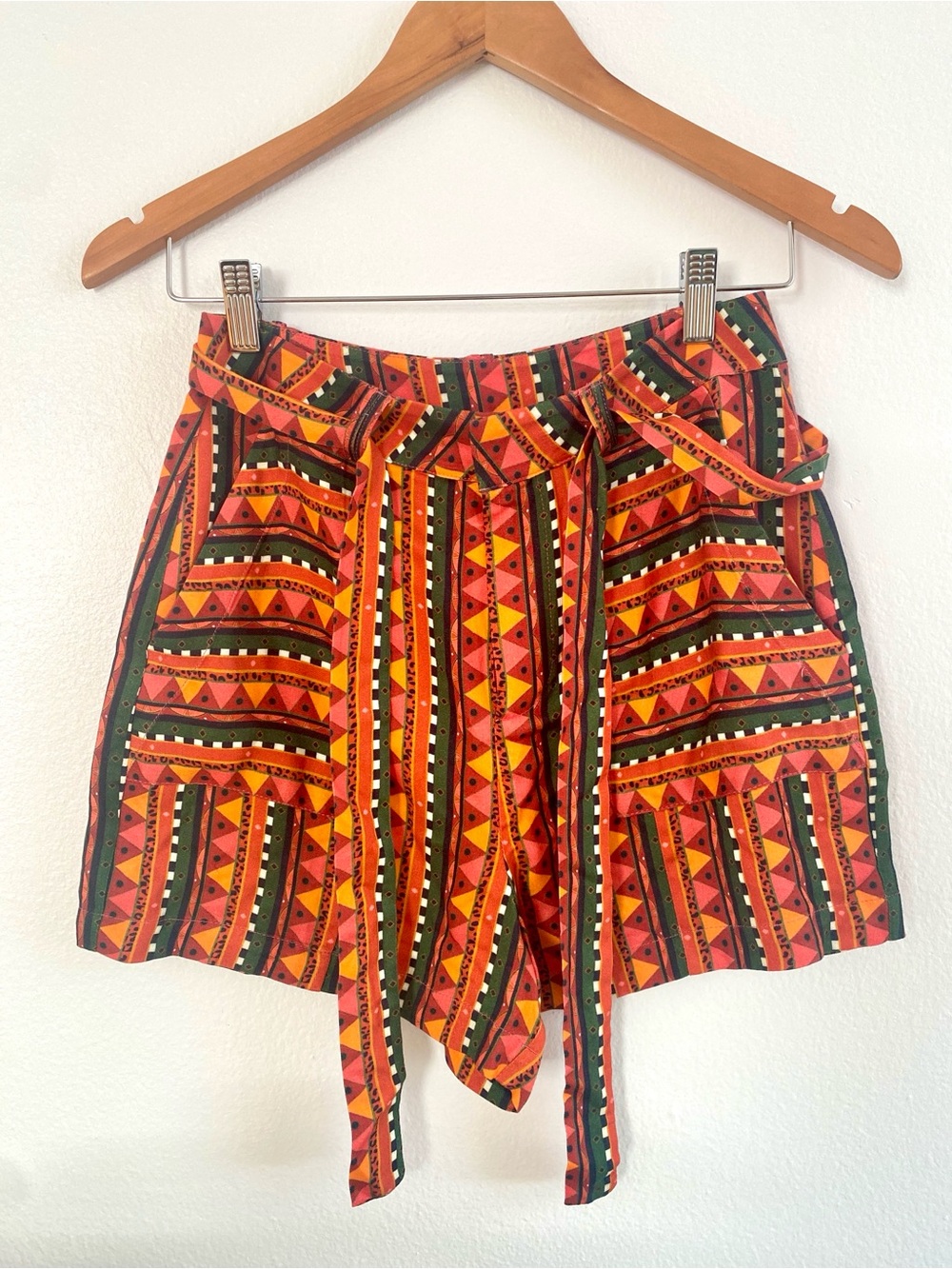 FARM Rio Multicolor Tribal-Print Shorts